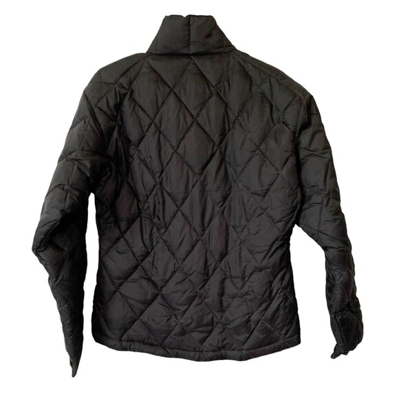 Steve & Barry's Women's Medium Double Down Puffer Jacket Coat Black Full Zip NWT - Picture 5 of 8